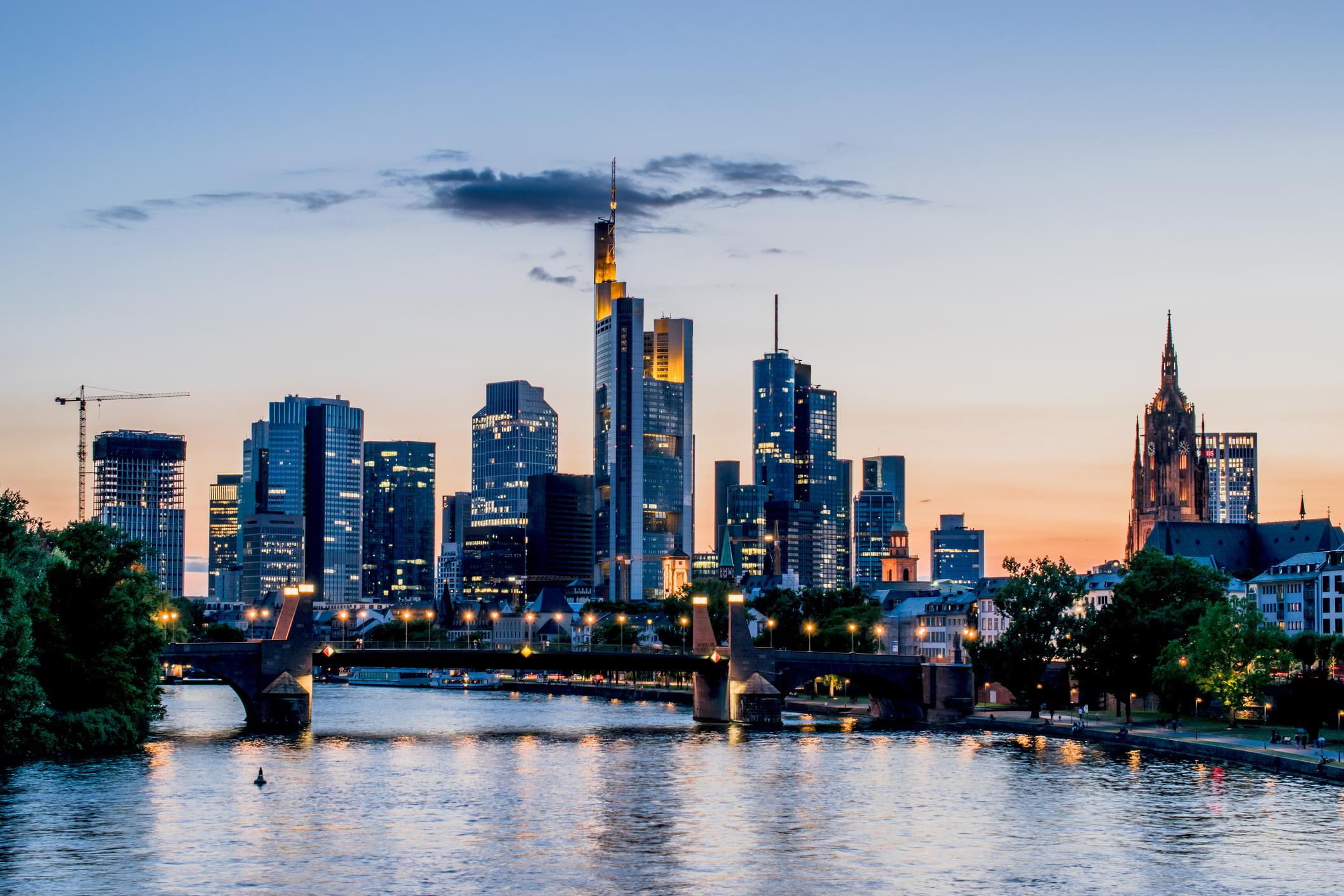 Frankfurt skyline